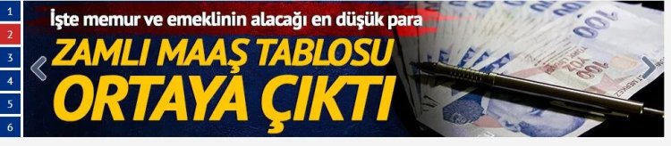 Memur ve emekli maaş zammı için geri sayım başladı! Rakamlar tek tek ortaya çıktı: 10 bin 500 liraya yaklaşacak… İşte merak edilen maaş tablosu
