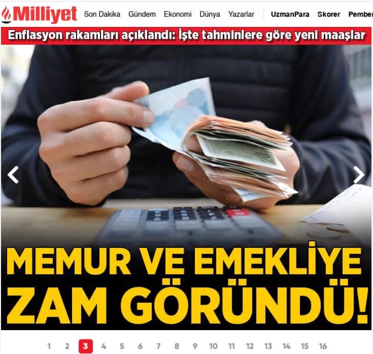 Memur ve emekliye şimdiden zam göründü! İşte tahminlere göre yeni maaşlar...