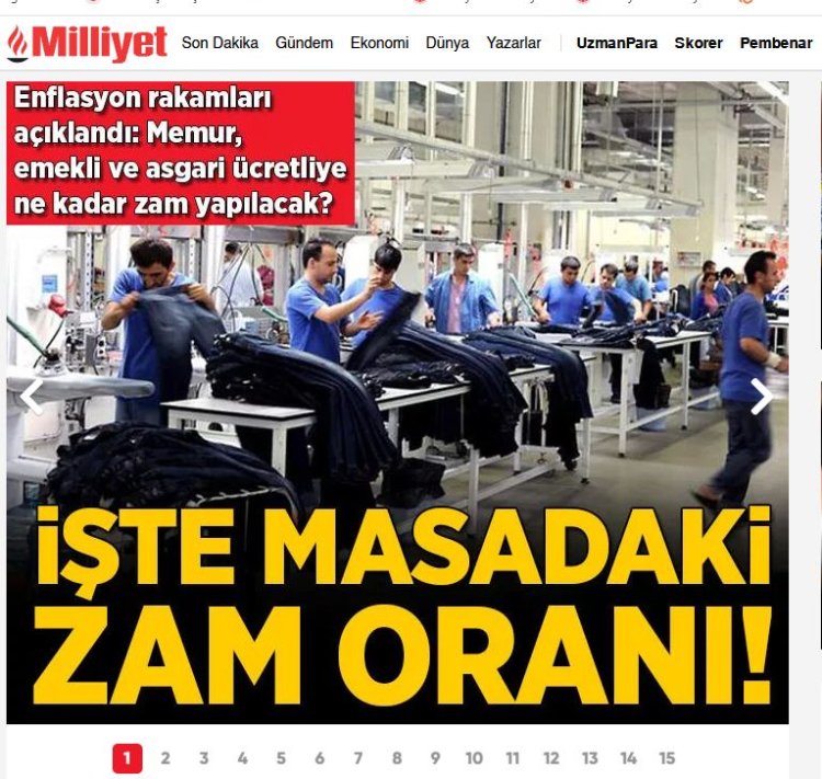 Memur, emekli ve asgari ücretliye ne kadar zam yapılacak? İşte masadaki zam oranı