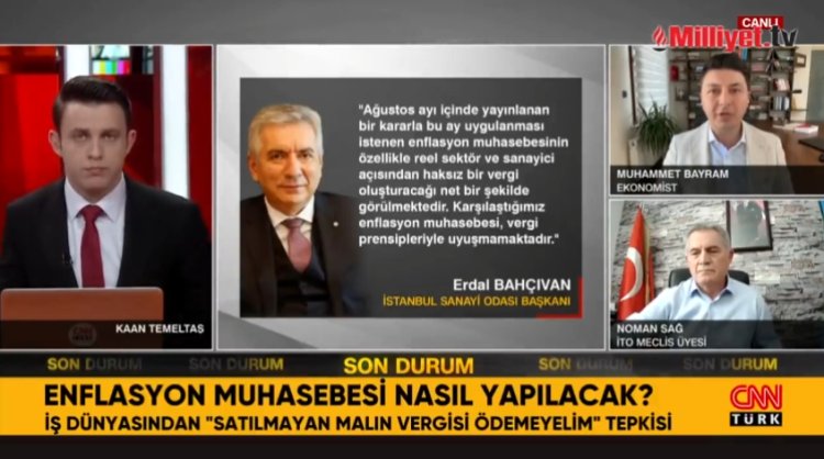 İş dünyasında haksız vergi tartışması! Uzmanlar CNN Türk canlı yayınında değerlendirdi